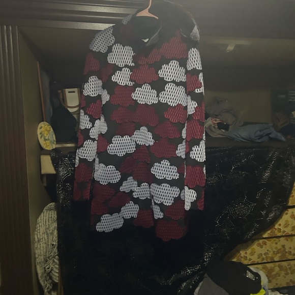 PH5 Black and Red Patterned Jacket - Picture 2 of 3
